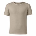 thumbnail image 2 of Yifymode Men's Crewneck Short Sleeve T Shirts, Regular Fit Mesh Ice Silk Casual Tops, Quick Dry Breathable Basic Tees for Daily Sports Workout, 2 of 9