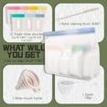 thumbnail image 3 of Reusable Protein Powder Container To Go, Protein Powder Travel Container Set, 3 pack, 3 of 9