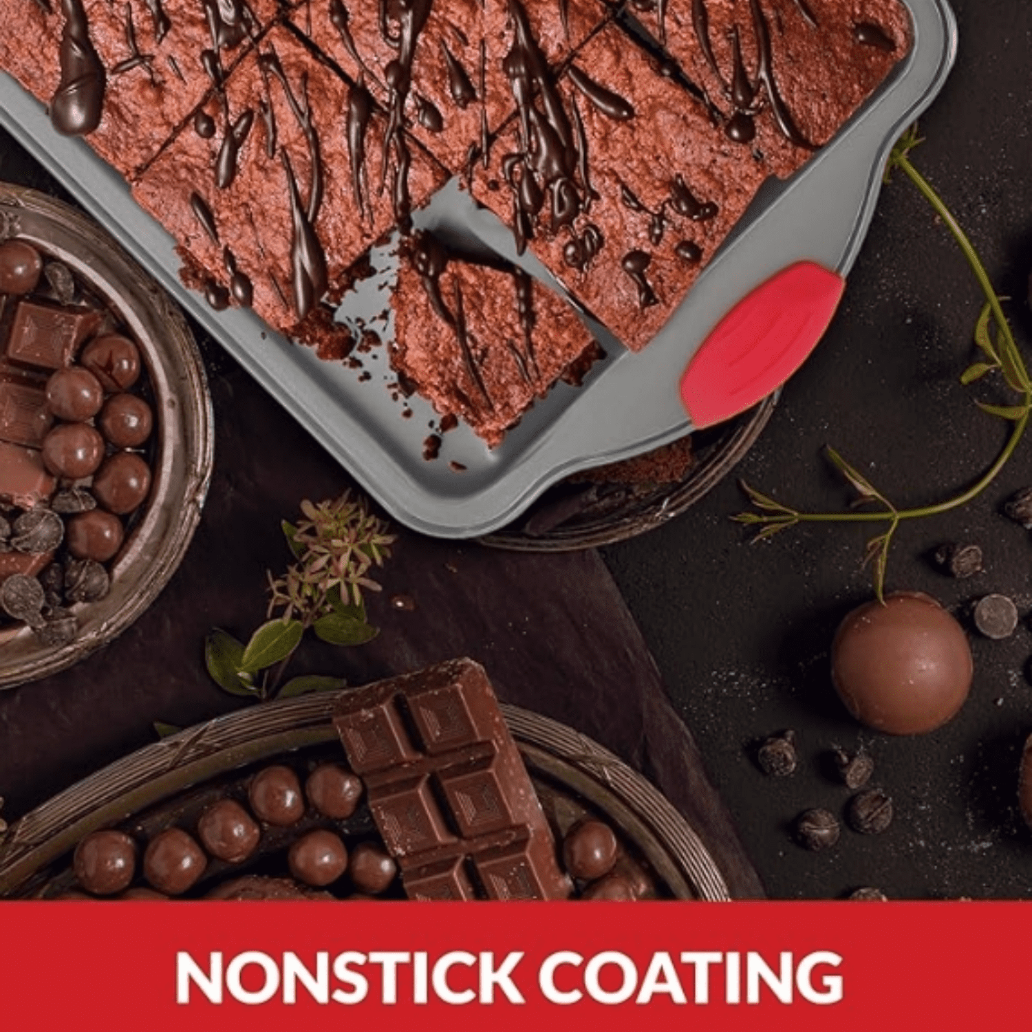 Kitchen Non-stick 9x13 Rectangular Cake Pan - Durable Baking Pan for Oven Delights & Sheet Cakes