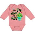 thumbnail image 3 of Inktastic My First Cinco De Mayo Cute Cactus Boys or Girls Long Sleeve Baby Bodysuit, 3 of 5