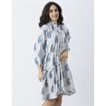 thumbnail image 3 of Moomaya Summer Dress For Women's, Long Sleeve, Paisley Print Dress, 3 of 9