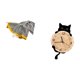 thumbnail image 5 of Manta de punto,Manta de punto decorativa para el hogar,Reloj de pared,Reloj de pared decorativo para baño y dormitorio.,Reloj de pared de gato silencioso y sin tictac,regalo, 5 of 8