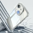 thumbnail image 2 of ELEHOLD for iPhone 14 Case,Camera Lens Protector Crystal Clear Non-Yellowing Shockproof Anti-Scratch Transparent Hard Back Slim Fit Case for iPhone 14,White, 2 of 6
