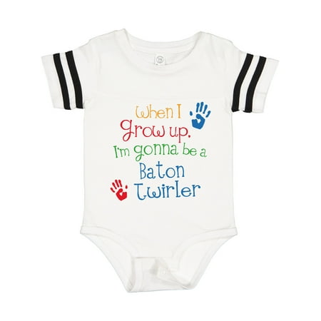 

Inktastic Baton Twirler Future Gift Baby Boy or Baby Girl Bodysuit