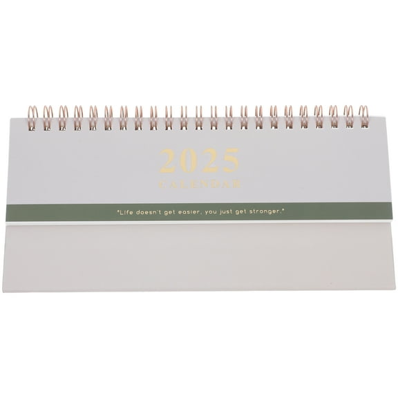 MOKKHNB office daily calendar Standing Calendar Paper Beige 1Pack