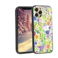 thumbnail image 1 of Compatible with iPhone 12 Pro Max Phone Case, Flowers-Leaves-332 Case Silicone Protective for Teen Girl Boy Case for iPhone 12 Pro Max, 1 of 1