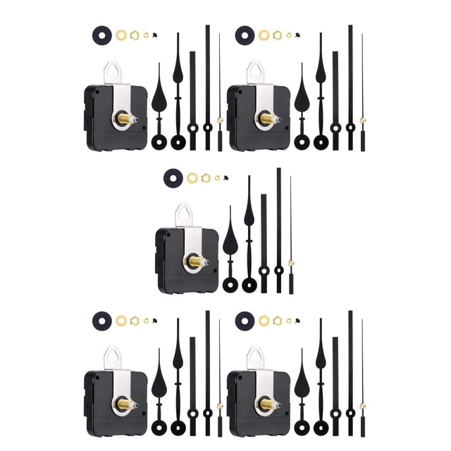 Bewildely Mecanismo de relojes de pared de movimiento de reloj de alto con manecillas de hora y minuto, accesorios de reparación, Type2 NO2 Bewildely CBP435996