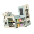 thumbnail image 2 of Yinanstore Grocery Store Playset Fun Interactive Kids Play Store for Boys Girls Daycare With Coffee Machine, 2 of 8