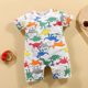 thumbnail image 3 of Mono de verano para bebé, mameluco de manga corta para recién nacidos, niños y niñas, mono para bebé, ropa para chico, ropa para niño, 3 of 5