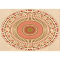 thumbnail image 1 of Ahgly Company Machine Washable Indoor Rectangle Transitional Khaki Gold Area Rugs, 5' x 7', 1 of 7