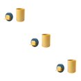 thumbnail image 2 of Soporte para cepillo de dientes Billuyoard con taza de almacenamiento azul y amarillo, 2 of 6