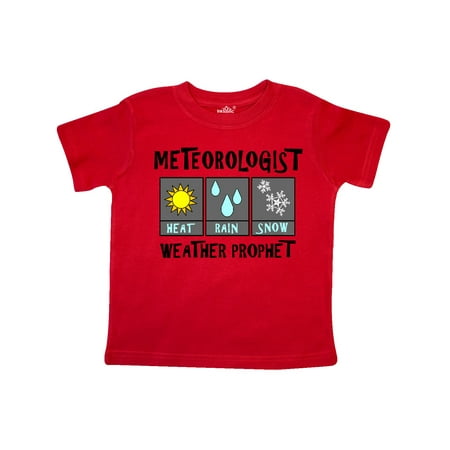 

Inktastic Meteorologist Weather Prophet Gift Toddler Boy or Toddler Girl T-Shirt
