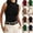 #01 Black, variant on Womens Mock Neck Tank Tops Summer Ribbed Knit Slim Fit Sleeveless Cami Top Soft Casual Daily Wear Basic Layer Shirts,M,#01 Camel