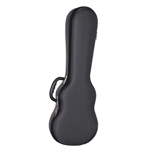 Estuche para ukelele de 23/24 pulgadas, estuche blando para transporte, ideal para actuaciones en el escenario. gris