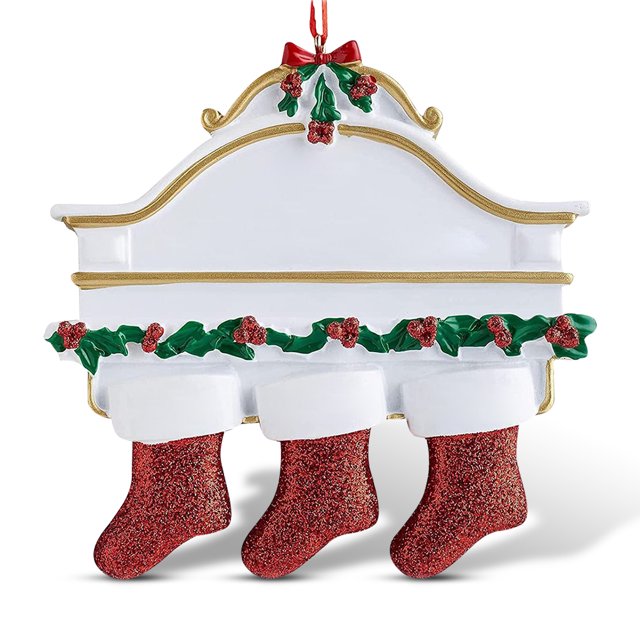 2021 adorno de árbol de Navidad familiar personalizado colgante familiar sobreviviente personalizado Mini colgante de árbol de Navidad colgante Kits de decoración para fiestas Tipo 2 1 STÜCK Billuyoard HA008633-03