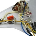 thumbnail image 2 of Upgrade SSS Prewired Guitar Strat Pickguard Set Alnico V Single Coil Pickup Coil Splitting Switch for Fender ST Electric Guitar Part Replacement, 2 of 4