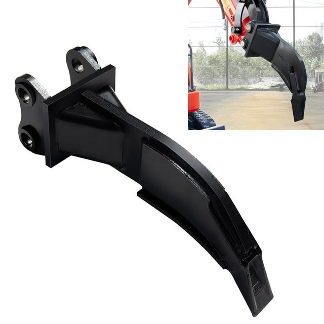 Ripper Attachment, Rugged Construction Mini Excavator Accessories Ripper 3.54in Span High Efficiency Erosion Resistant for Rock Digging
