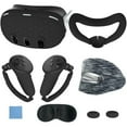 thumbnail image 1 of VR Accessories Set For Meta Quest 3, Includes 7 Pcs: Protective Face Cover, Controller Grips, Headset Cover, Lens Protector, And Shell Cover, 1 of 8