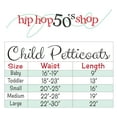 thumbnail image 4 of Hip Hop 50's Shop Girls Crinoline Petticoat Slip (Toddler Black), 4 of 4