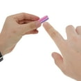 thumbnail image 3 of Unique Bargains 10 Pcs 2-Layer Sponge Multifunctional Nail File Manicure Tool Pinkish Purple, 3 of 7