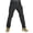 Black, variant on CCRFTGI Men’s Zip Off Convertible Straight Leg Cargo Pants, Quick Dry Lightweight Outdoor Hiking Work Trousers Convertible to Shorts Black 2XL