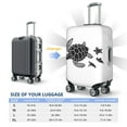 thumbnail image 6 of Lsque Family Of Sea Turtles Printed Luggage Cover, Travel Luggage Protector,Scratch and Dirt Resistant, Fits 18-32 Inch Luggage - Medium, 6 of 9