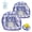 Blue 2PCS, variant on Inflatable Pool Lounge Chair Floating Sofa Pool Float with Backrest Cup Holder Comfortable Water Hammock Recliner for Adults Outdoor Swimming Lake Beach Summer Relaxation