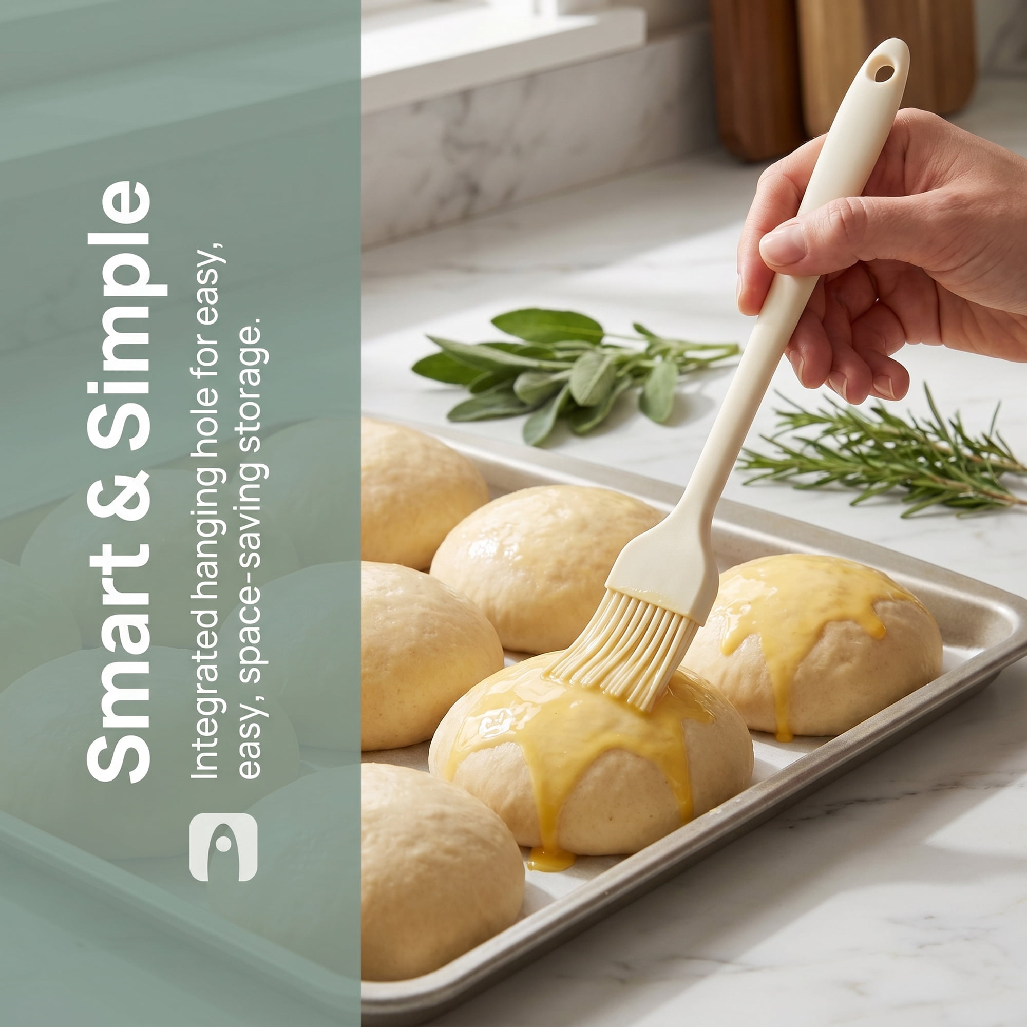 Unique Bargains 6Pcs Heat-Resistant Dishwasher Safe Kitchen Utensils Beige