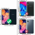 thumbnail image 2 of Value Pack + for Samsung Galaxy A10E Metal Titanium Case Hybrid Phone Case Magnet Mount Ready Grip Grids Kick stand Slim Shock Bumper Cover (Navy), 2 of 4