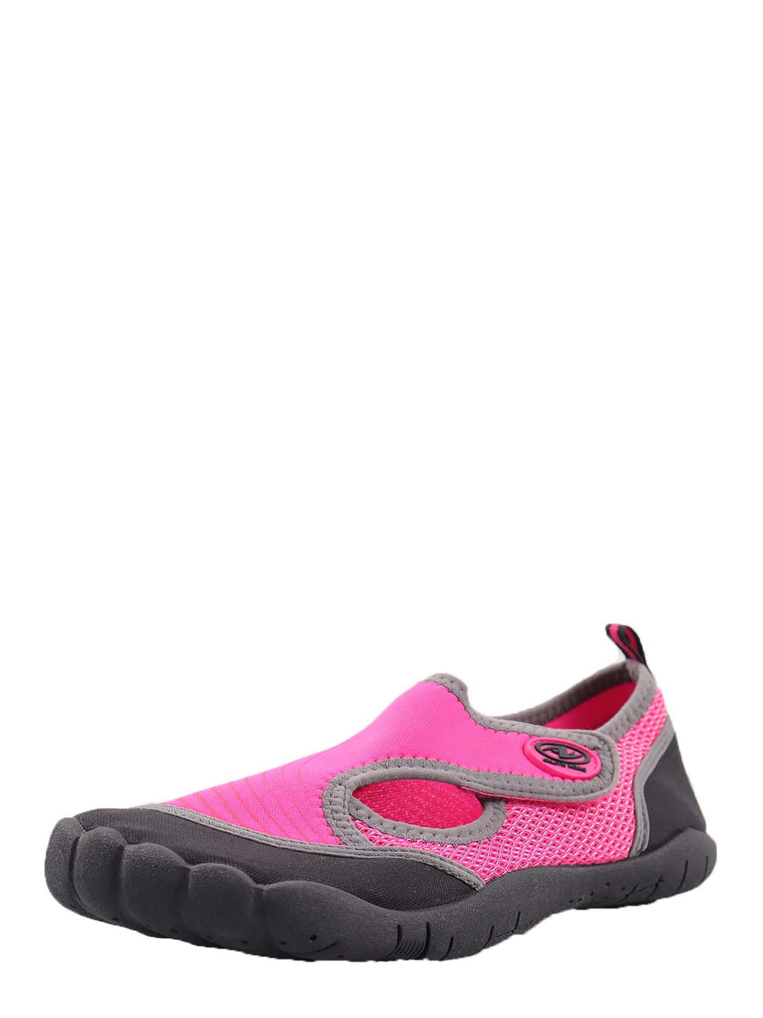 Athletic Works Women's Caged Water Shoe Size 11/12 Coral Gray Beach Clog NEW 
