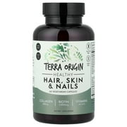Terra Origin Healthy Hair, Skin & Nails, 60 Vegetarian Capsules