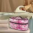 thumbnail image 2 of HELLHERO Pink Tie-Dye Pattern Iron Carrying Bag Travel Steamer Bag, Case Only, 2 of 6