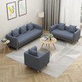 thumbnail image 1 of Simple Modern Living Room Sofas Single Sofa Chair Living Room Furniture Small Sofa Family Bedroom Cloth Lounge Lazy Sofa Home My Lux Decor Round, 1 of 12