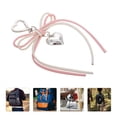 thumbnail image 2 of Lindo llavero con lazo para mujer, dije de corazón para bolso, llavero estético, accesorio para monedero, llaveros kawaii para niñas, 2 of 7