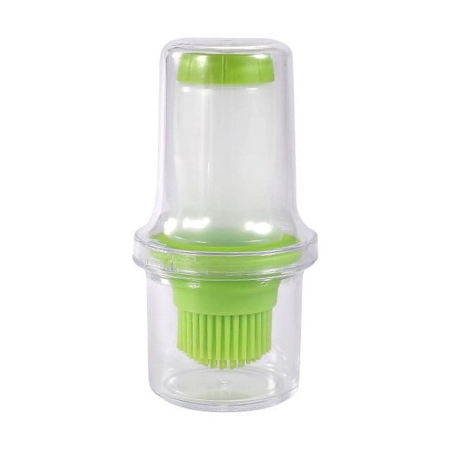 Bouteille d'Huile de Qualité Alimentaire avec Couvercle Brosse à Huile Résistante aux Hautes Températures Bouteille d'Huile Extrudée Brosse à Huile BBQ Brosse de Barbecue