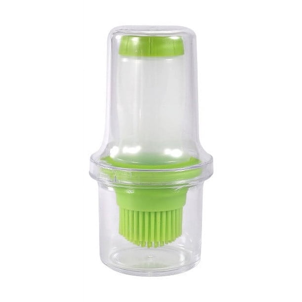 Aparatos de cocina, accesorios de cocina, utensilios de cocina, herramientas de cocina, aceitera de grado alimenticio con tapa, cepillo para aceite, aceitera resistente a altas temperaturas, cepillo p