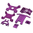 thumbnail image 1 of Kit RC Amortiguador delantero y trasero Soporte Alerón trasero para Wltoys 124018 124019 1/12 Violeta, 1 of 9