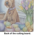 thumbnail image 5 of Decorating Easter Irish Terrier Glass Cutting Board 12 in x 15 in, 5 of 5