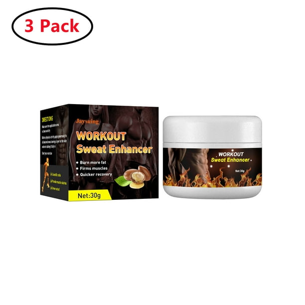 3 Pack Fat Burner Sweat Cream Body Slimming Cream with Heat Sweat