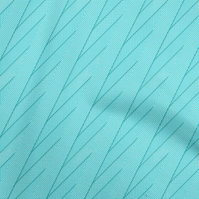 oneOone Polyester Lycra Turquoise Blue Fabric Abstract Texture Craft Projects Decor Fabric Printed By The Yard 56 Inch Wide