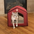 thumbnail image 2 of CASA PARA INTERIOR ROJA/BEIGE PARA GATO K&H Pet Products KH03633, 2 of 2