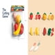 thumbnail image 1 of Ofertas del Cyber of Monday Ofertas del Black of Friday Ofertas flash de kkbbma Juguetes para niños Juego de comida para cortar para cocina de niños, juguete de frutas y verduras para niños pequeños,, 1 of 8