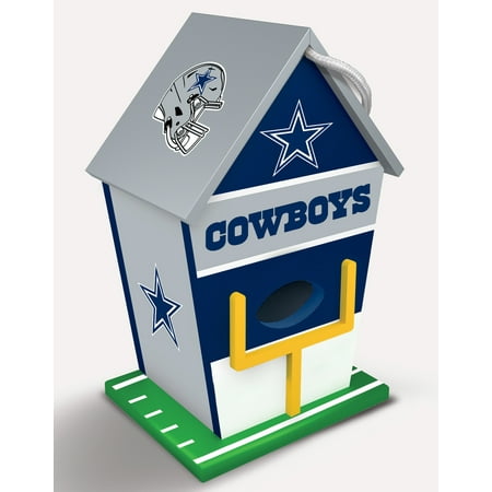 MasterPieces Officially Licensed NFL Dallas Cowboys outdoor wood birdhouse! MasterPieces Officially Licensed NFL Dallas Cowboys outdoor wood birdhouse!