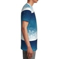 thumbnail image 3 of Fuzoiu Christmas Snowflakes Print Youth Short Sleeve T-Shirt,Youth Dry-Fit Active Athletic T-Shirt,Short Sleeve Tops Tees for School, Sports, and Casual Wear, 3 of 6