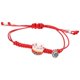 thumbnail image 1 of Cat Bracelet Woven Rope Bracelet Daily Wear Red Alloy Material Wearable Adjustable 1Set, 1 of 4