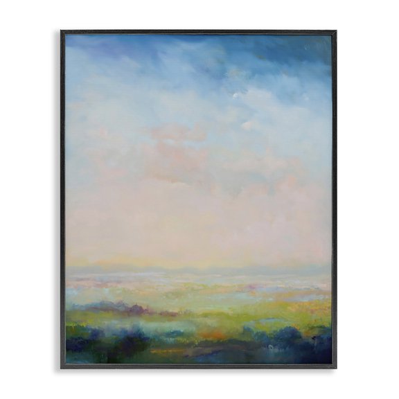 Stupell Industries Transitional Mystic Marsh Serenity Black Framed Giclee Art, 11 x 14, by William McCarthy
