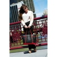 thumbnail image 3 of SERAFINA | Leather Tablet Tote, 3 of 12