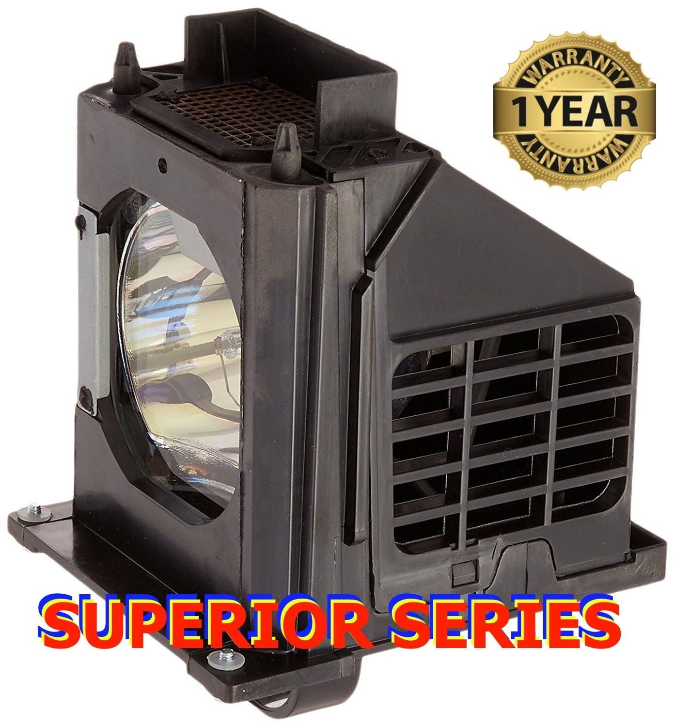 Compatible 915B403001 for WD73736 WD73737 WD73835 WD73837 WD73C8 WD73C9 Mitsubishi Lamp with Housing by Amazing Lamps