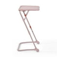 thumbnail image 4 of Pemberly Row Plateau de Salle à Manger TV Pliant Réglable avec Porte-Gobelet Rose, 4 of 6