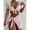 Pink, variant on Aloohaidyvio bikini sets for women plus size,Women Four-piece Suit Solid Sexy Bikini Swimwear Swimsuit Beachwear Set, Swimsuits for Women 2 Piece
